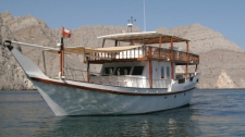 Musandam Omani Full-Day Dhow Boat Cruise from Khasab with Lunch