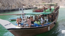 Musandam Omani Full-Day Dhow Boat Cruise from Dibba with Lunch